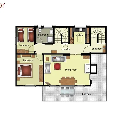 Daire Apartment Zita - Griwa Rent Ag